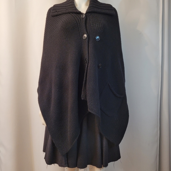 +J Jil Sander for Uniqlo Wool Knitted Cape - Picture 10 of 12